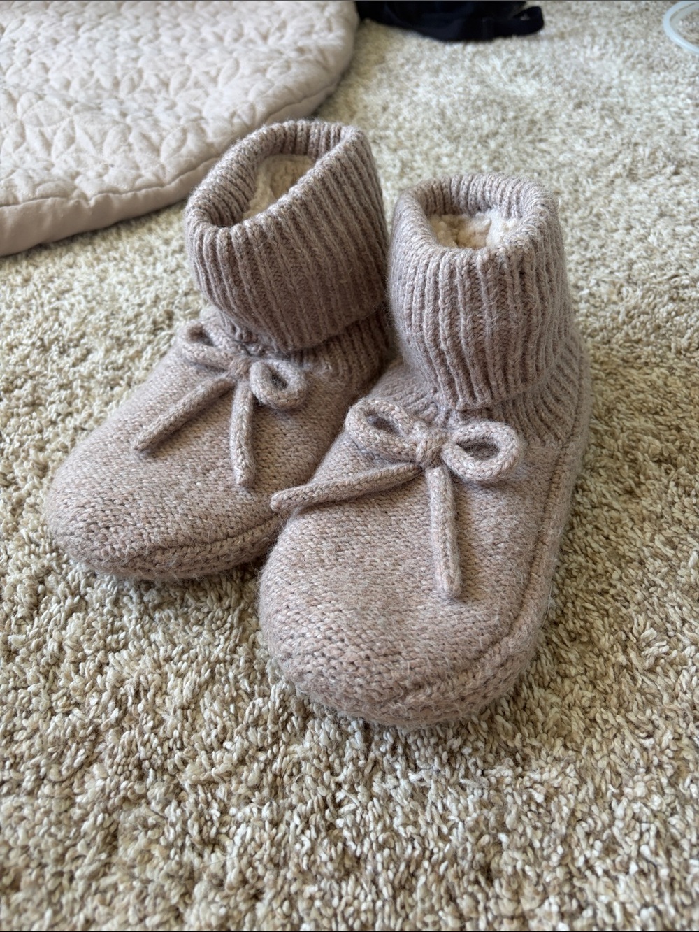BOMBAS bow slippers